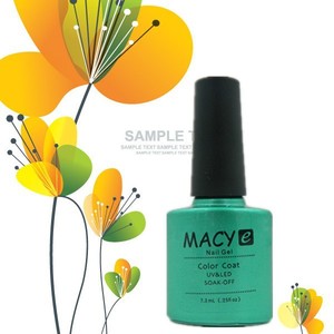 Macy más reciente y seca rápidamente 7.3ml de <span class=keywords><strong>gel</strong></span> uv buena calidad remoje las uñas de <span class=keywords><strong>gel</strong></span> uv polaco - Product Image 4