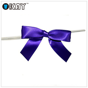 OKAY Top 10 Petits nœuds pré-noués <span class=keywords><strong>en</strong></span> <span class=keywords><strong>ruban</strong></span> <span class=keywords><strong>de</strong></span> satin doré pour cadeaux - Product Image 3