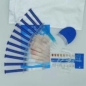 Convenient Use LED light Teeth Whitening Kit for home use Thermoforming guard Teeth Whitening set