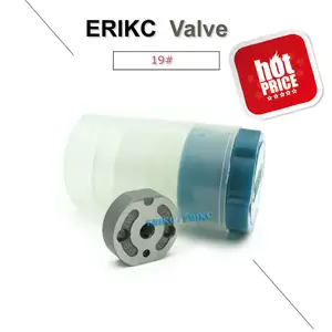 ERIKC 095000-5480 pressure control valve 19# common rail injector valve plate 095000 5480 diesel injector plated valve for denso