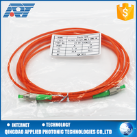 Sc apc ke sc apc kabel jumper serat optik, kabel jumper 3.0 kabel kuning dupleks mode tunggal 1m 1.5m 3m 5 m 10m 15m
