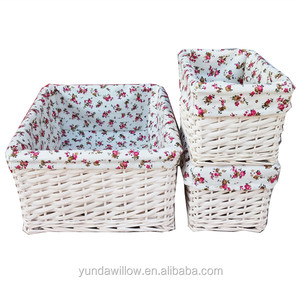 Grands paniers <span class=keywords><strong>en</strong></span> <span class=keywords><strong>osier</strong></span>, décoratifs, pour cadeaux - Product Image 4