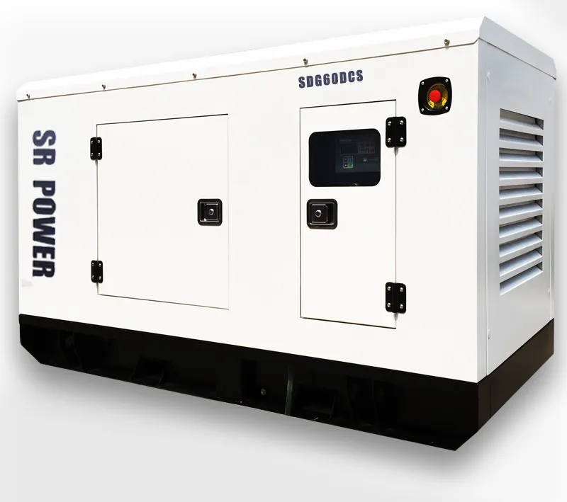 Generatore silenzioso 60 kva di 50HZ 230V 400V 3 fasi asia etiopia