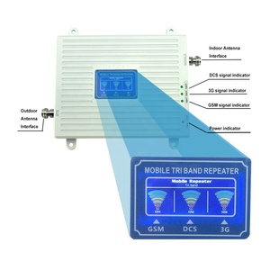 Amplificateur de signal de téléphone portable 900mhz 1800mhz 2100mhz pour les réseaux 2G 3G 4G - Product Image 4