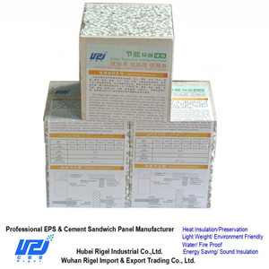 Prefabric luz de pared placa de cemento eps <span class=keywords><strong>panel</strong></span> sándwich - Product Image 1