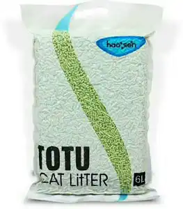 長持ちする臭気制御猫砂を備えた使い捨ての豆腐猫砂
