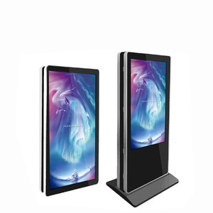 55 inch floor standing the kiosk side net side screen LCD for shopping mall - Product Image 3