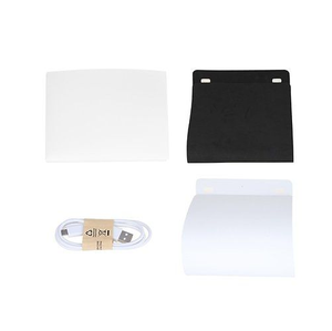 Shenniu — Mini <span class=keywords><strong>boîte</strong></span> pliable de <span class=keywords><strong>Studio</strong></span> <span class=keywords><strong>Photo</strong></span> avec éclairage LED, fond noir et blanc, accessoires de <span class=keywords><strong>Studio</strong></span> <span class=keywords><strong>photo</strong></span> - Product Image 3