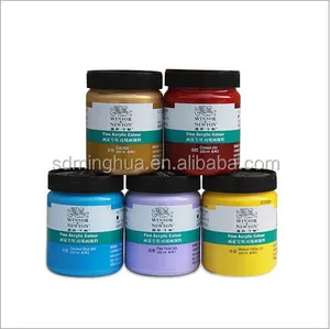 Winsor & newton 300ml Acrylic Paint Color Acrylic Pigment for Artists Ceramic Stone Wall Craft Paints Color