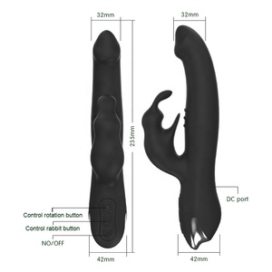 Elektrische Siliconen Japans Meisje Clitoris Masturbatie Wand Massager G Spot Vrouwelijke Vagina Konijn Seksspeeltjes Dildo Vibrator - Product Image 4