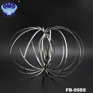 2018 Flying Bear newest magic original swirly drop shaped 3D flow ring toys - Product Image 2