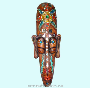 20 " african tribal máscaras decoración de la pared - Product Image 2