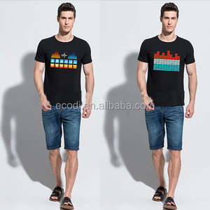 คุณภาพสูง! เสื้อยืดผ้าฝ้ายแขนสั้นสำหรับไนท์คลับ,เสื้อยืดอีควอไลเซอร์ออนไลน์