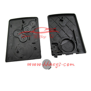 4 boutons carte à puce distant cas de logement clé Pour Renault Clio 2 3 - Product Image 5