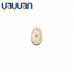 Gỗ Dừa 2 Lỗ Nút Áo Sơ Mi Màu Sắc Tự Nhiên In Ấn Nút Bán Buôn Quần Áo Phụ Kiện Dừa Khóa - Product Image 4