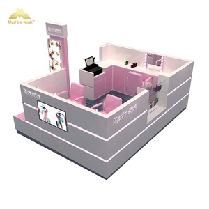 Myshine كشك كشك الحواجب تصميم مخصص متجر ماكياج مستحضرات التجميل داخلي سبيكة الجمال كشك - Product Image 2