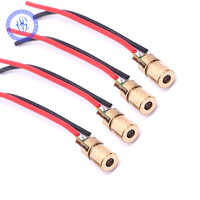 Kit de bricolage Laser Dot rouge 3 ~ 5V, tension d'alimentation 650nm 5mW, à monter soi-même