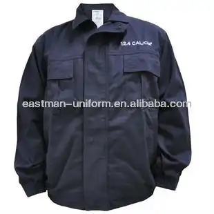Tuval anti alev işçi ceketleri/lacivert iş ceketler erkekler için/kapitone iş elbisesi ceket