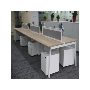 2025 Bán Hàng Nóng Acoustic Nhôm Kênh Phân Vùng Văn Phòng Máy Trạm E0 Cấp Melamine Hội Đồng Quản Trị Và Có Thể Điều Chỉnh Kim Loại Hỗ Trợ Chân - Product Image 1