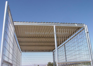 Modern büyük açık köpek <span class=keywords><strong>Run</strong></span> kulübesi oturma odası için galvanizli demir tel kulübesi paneli sürdürülebilir Metal yapısı - Product Image 3