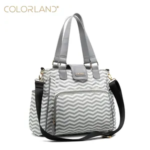 Colorland Chic Mummy Baby Travel Changing Bag Designer Diaper Tote Bag