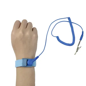 EPA Cleanroom Use Anti-static Wrist Band ESD Bracelet Adjustable Antistatic Wrist Strap for Grounding