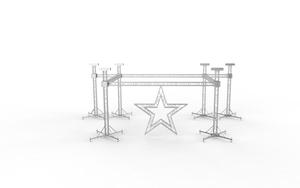 Large Outdoor Lighting <strong>Combination</strong> Stage <strong>Truss</strong>