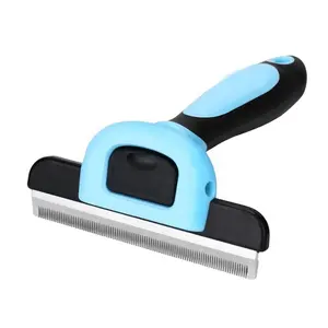 Pet Grooming Deshedding Strumento di Rimozione Pelliccia Pet Cane Pettine Spazzola Per Corto Lungo Dei Capelli