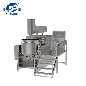 Máy trộn nhũ tương hóa chân không tùy chỉnh 50L 100L 200L 300L dùng cho thuốc mỡ/sơn dưỡng da/mayonnaise - Product Image 4