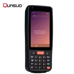 Qunsuo PDA 401เครื่องเก็บข้อมูล NFC RFID Reader 5M Camara PDA แบบพกพา