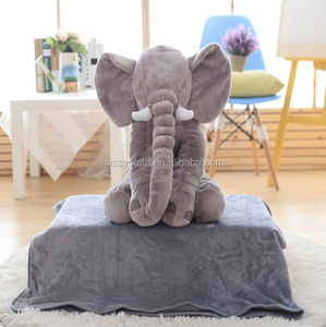 Peluche Grande Formato Elefante Animale Morbido Cuscino - Product Image 6