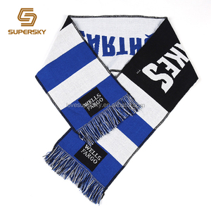 Fuente de la fábrica de China buena calidad de diseño personalizado bufanda de fútbol - Product Image 6