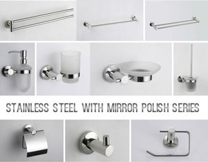 Vaso único cromado de aleación de Zinc moderno al por mayor, soporte para cepillo de dientes, juego de accesorios de baño de acero inoxidable, colgador de pared para Baño - Product Image 4