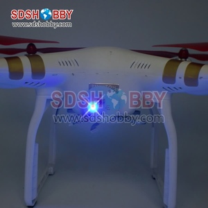 Phantom 3 LED Rosso e Luci Blu Lampeggianti di Avvertimento Luci Illumina il Tasto Pilot - Product Image 3