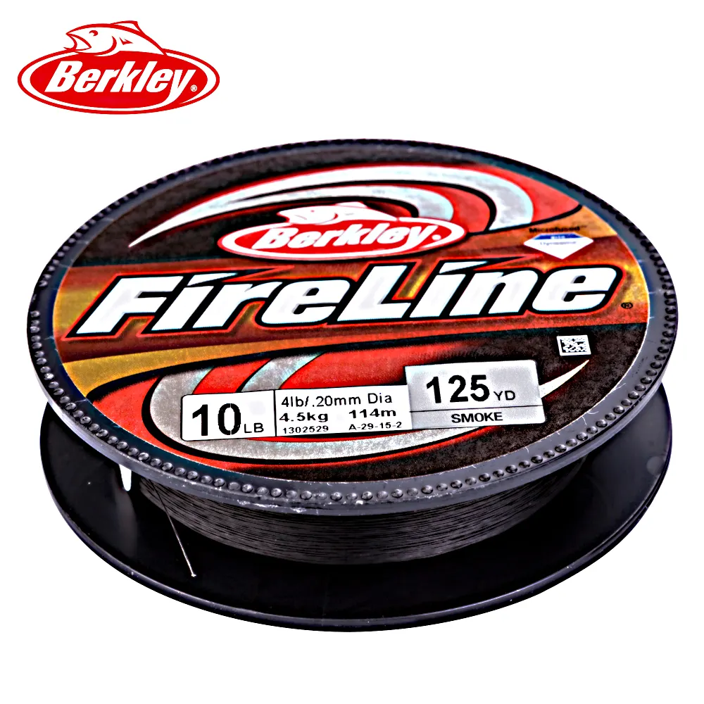 بيركلي Fireline صفر تمتد قطر أصغر مضفر خيط صنارة الصيد