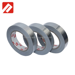 Concurrentiel <span class=keywords><strong>prix</strong></span> ignifuge couleur argent fiber de verre en aluminium foil tape pour tuyauterie - Product Image 2