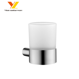Forma redonda tipo de <span class=keywords><strong>pie</strong></span> Baño de acero inoxidable titular del cepillo de tocador con cepillo - Product Image 3