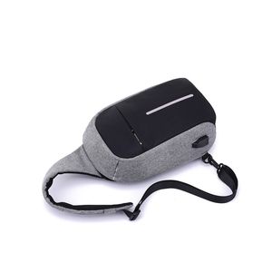 Hot-selling Fashion Outdoor Travel <strong>Cross</strong> <strong>Body</strong> Custom Print Shoulder <strong>Bag</strong> With USB Charger Chest <strong>Bag</strong> - Product Image 4