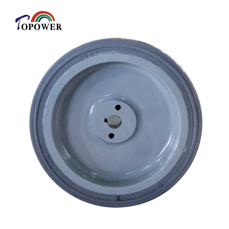 Non-marking 10x3  Mould on Solid Tire for Genie GR 12 GR 15 GR 20
