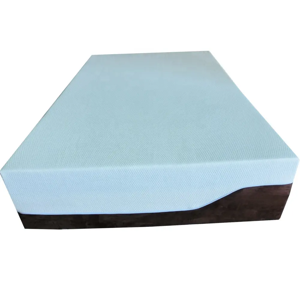 CertiPUR-US Top proveedor de colchón de espuma viscoelástica de gel de 10 y 12 pulgadas cama de bloque muebles modernos