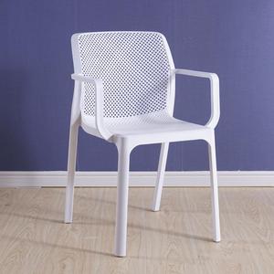 Blanco barato sillas de plástico PP plástico jardín sillón silla de jardín silla <span class=keywords><strong>apilable</strong></span> - Product Image 1