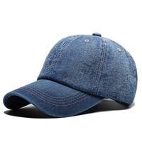 Promotionele Zomerzonnehoed Effen Zwarte Vader Ongestructureerde Pet Gewassen Jean Buiten Sportieve Stijl Handgeborduurd Luipaard Dot Fruit