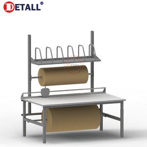 Nhà Máy kho đóng gói trạm làm việc băng ghế dự bị bảng cắt với Bong Bóng bao bì bọc con lăn động cơ như thành phần cốt lõi - Product Image 2