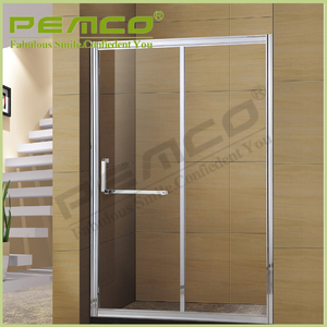 <span class=keywords><strong>Mampara</strong></span> de <span class=keywords><strong>ducha</strong></span> de vidrio retráctil deslizante de <span class=keywords><strong>acero</strong></span> <span class=keywords><strong>inoxidable</strong></span> 304 para baño prefabricado - Product Image 2
