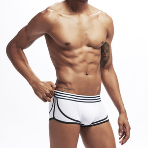 Pantalones cortos Ropa interior al por mayor Plain Boxer Brief Hombres Ropa interior de algodón - Product Image 2