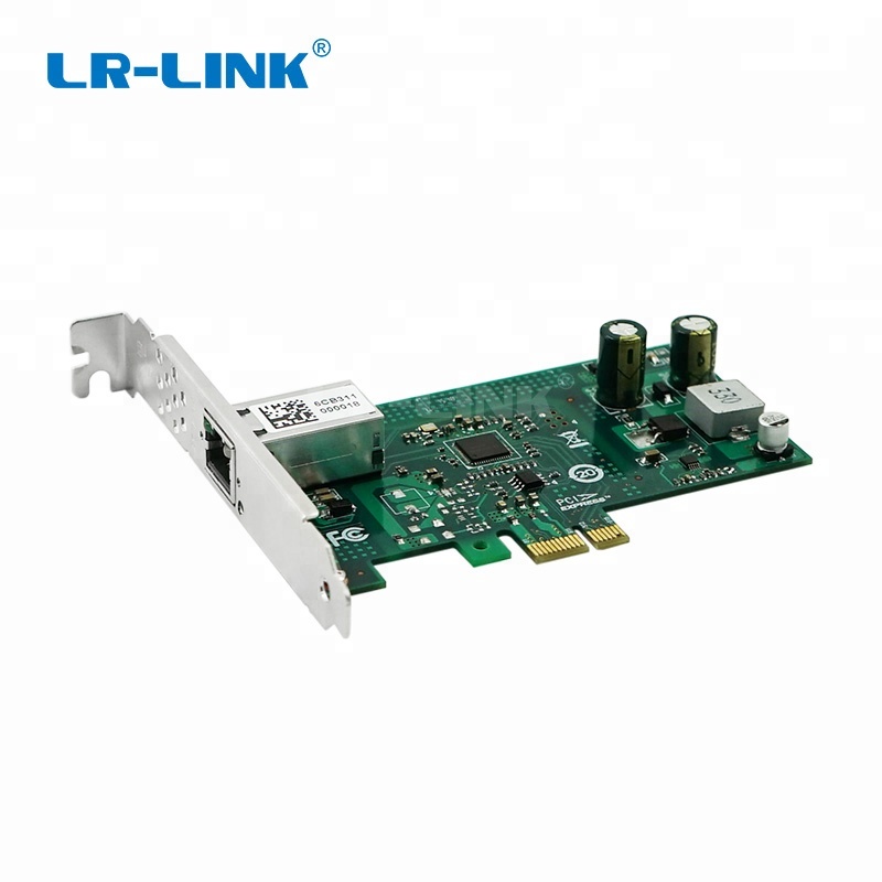 LRES2001PT-POE PCIe x1 Gigabit Single Port, медная сетевая карта Ethernet POE на основе чипсета Intel I210