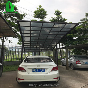 Abri de toit en polycarbonate, designs de <span class=keywords><strong>carport</strong></span> pour camping-car, kits de <span class=keywords><strong>carport</strong></span> en métal de petite taille - Product Image 2