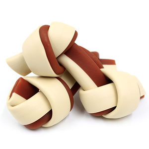 Snack per Cani Salutari a Forma di Osso, Pollo e Manzo Assortiti, Trattamento Alimentare Annodato per Cani - Product Image 3