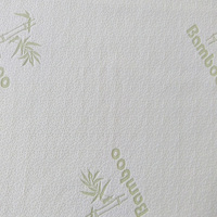 Tissu molletonné de bambou antibactérien, combinaison 100% en bambou biologique