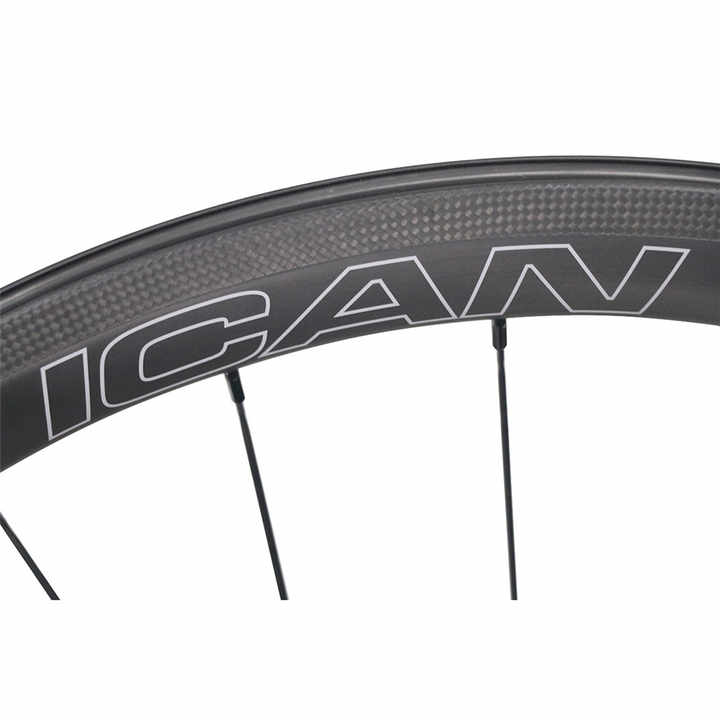 ICAN FL40 カーボンリム チューブレス ICAN FL40 カーボンリム チューブレス